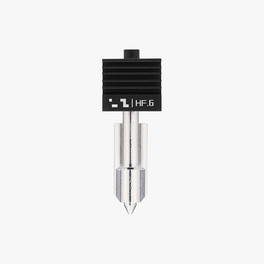 NEX3D Bambu High Flow Hotend H2 Series for 3D printers, featuring a sleek metal design and high-performance components.