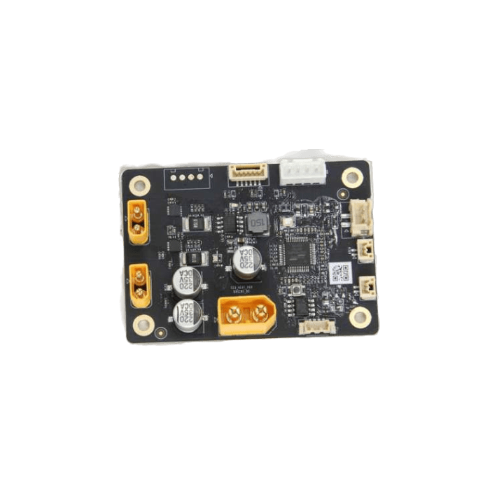 Bambu Lab Chamber Heater Control Board for 3D printer, after-sales service part, with circuit components and connectors visible.
