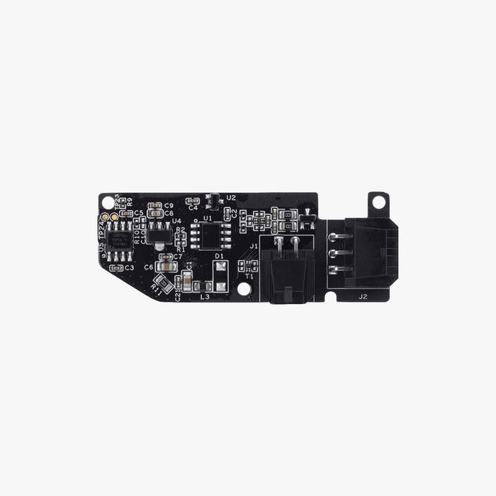 Bambu Lab AMS Parts filament buffer connection board for 3D printer filament management and connectivity.