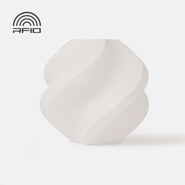 Bambu ASA - White 3D-printed color sample