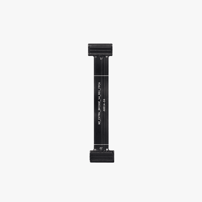 Bambu Lab TH Board FPC Cable for P1 Series 3D printer, flexible black ribbon cable with multiple connection points