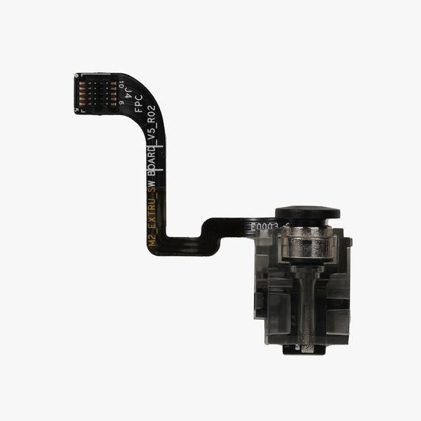 Bambu Lab Extruder Filament Sensor P1 for hotends and extruders, close-up of sensor component on 3D printer part