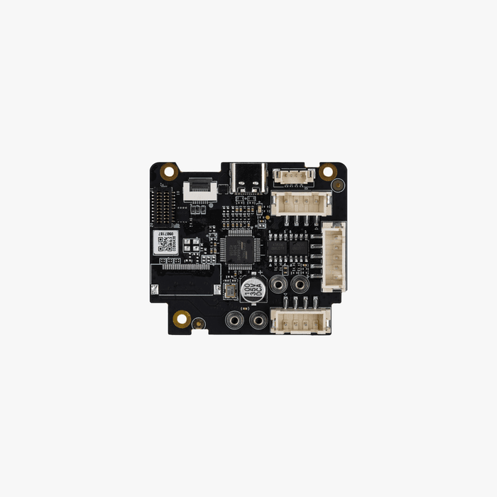 Bambu Lab TH Board A1 Series hotends and extruders for 3D printers, shown in a close-up image highlighting components and wiring.