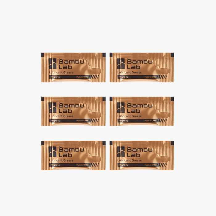 Bambu Lab Lubricant Grease in a small container, suitable for 3D printer maintenance and lubrication.