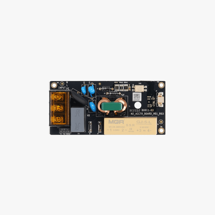 Bambu Lab AC Board for 3D printers, showing circuit board with electronic components and connectors.