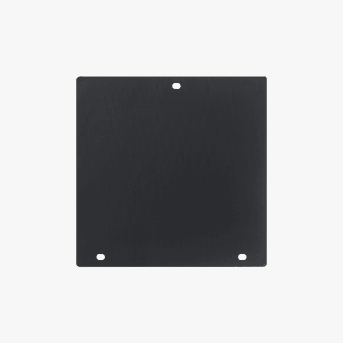 Bambu Lab Heatbed Surface Magnet with Holes for P1P 3D printer parts, durable magnetic bed surface with precision holes.