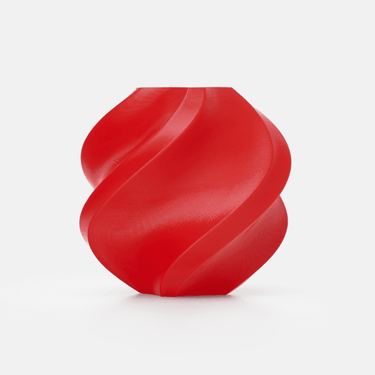 Bambu TPU 95A - Red 3D-printed color sample