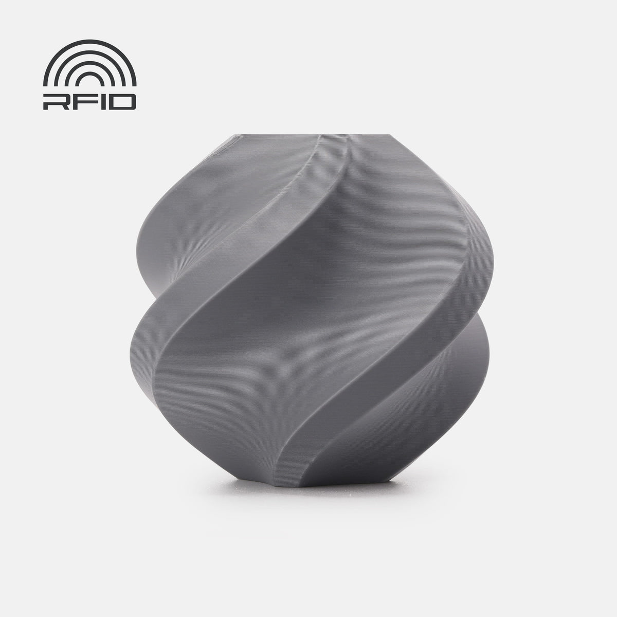 Bambu Lab PETG Matte Filament spool, 3D printing filament in a matte finish, showcasing the filament's texture and packaging.