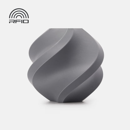 Bambu Lab PETG Matte Filament spool, 3D printing filament in a matte finish, showcasing the filament's texture and packaging.