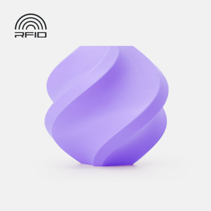Bambu Lab PETG Matte Filament spool, showcasing the textured matte finish and vibrant color of the 3D printing filament.