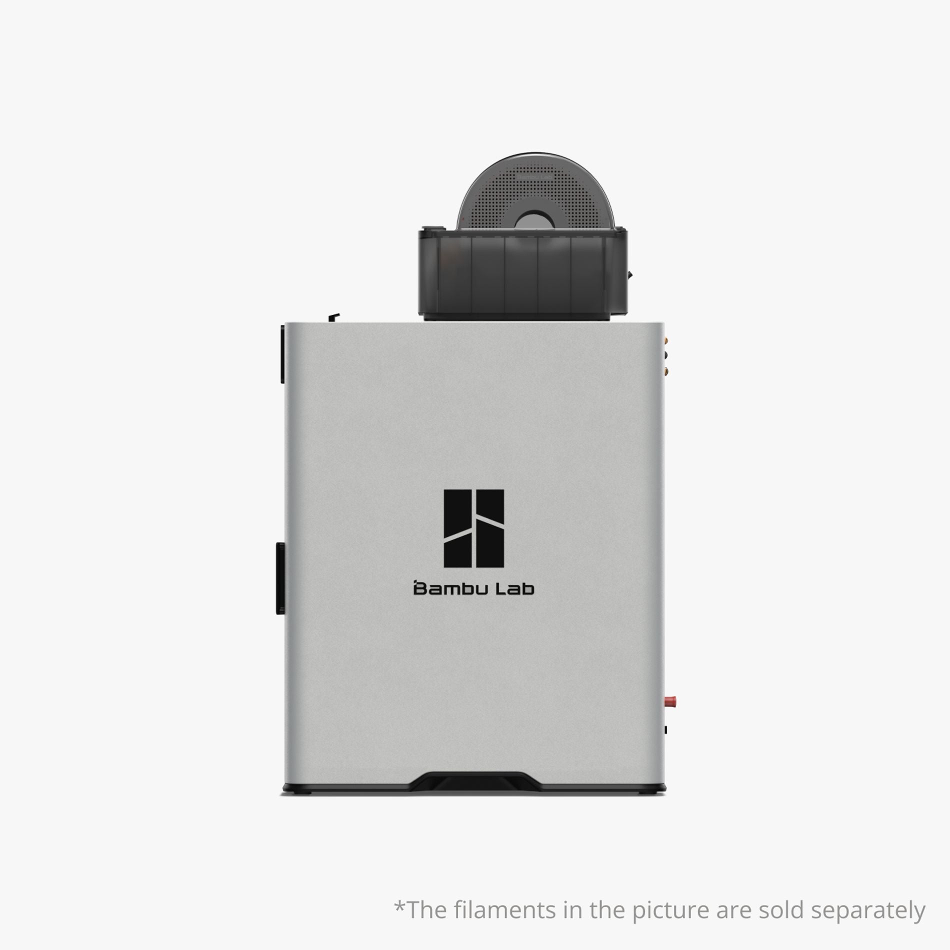 Bambu Lab H2S Series H2S-8 3D printer with AMS 2 Pro module, showcasing the advanced 3D printing setup and components.