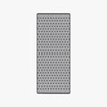 NEX3D laser grid panel showcasing precise, detailed laser cutting design on a sleek metal surface.