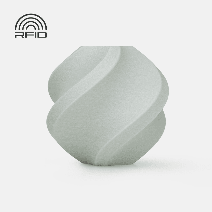 Bambu ABS-GF - Gray 3D-printed color sample