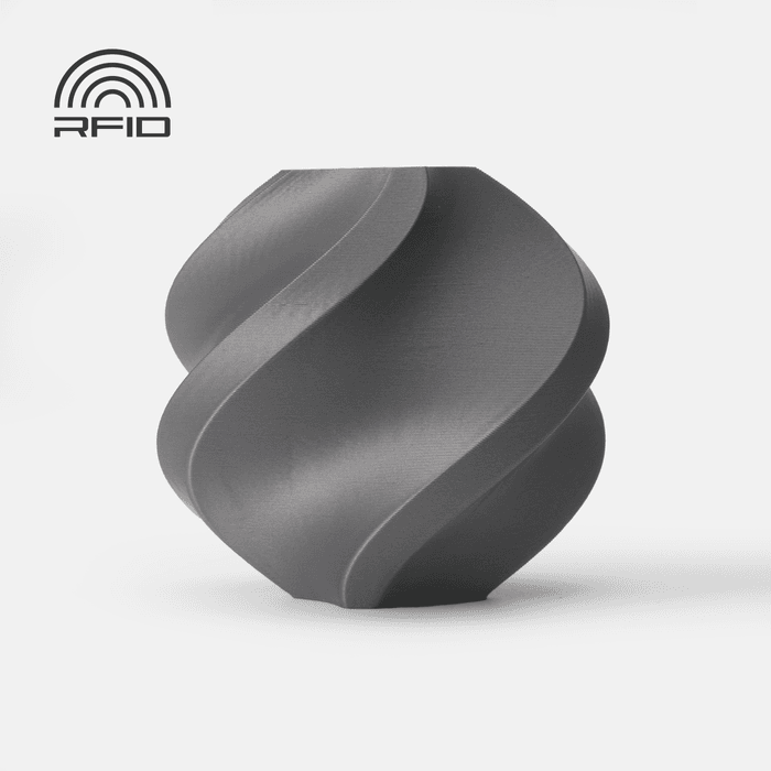 Bambu ABS - Silver 3D-printed color sample