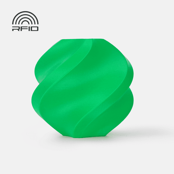Bambu ABS - Bambu Green 3D-printed color sample