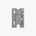 Bambu Lab A1 Mini Base after-sales service part, black plastic component for 3D printer repair or replacement.