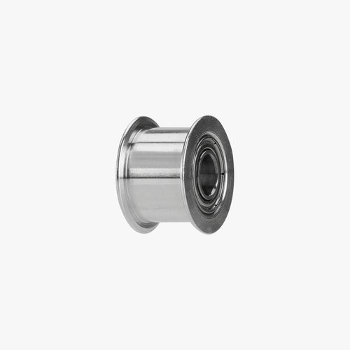Bambu Lab A1 Mini X/Y-Axis pulley, after-sales service part, showing the small, precise 3D printer component with metal and plastic details