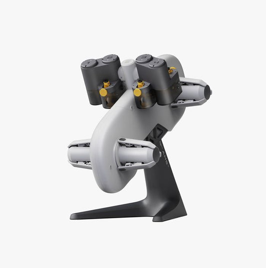Bambu Lab AMS Lite automatic material system with sleek design for 3D printing filament management.