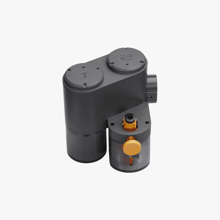 Bambu Lab AMS Lite Left Feeder Unit for AMS Lite 1 and 2, 3D printer accessory, close-up view of the feeder component