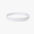 White PTFE tube from Bambu Lab AMS Lite Parts for 3D printers, shown in a close-up image highlighting its smooth, durable surface.
