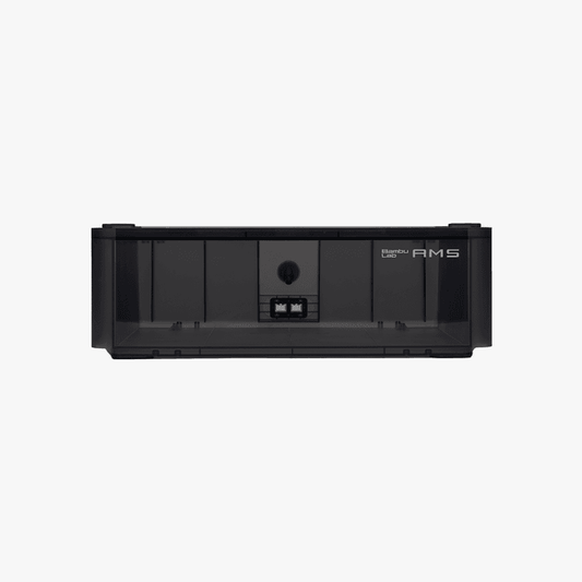 Bambu Lab AMS Bottom Cover Unit for 3D printer, black plastic replacement part from Bambu Lab AMS parts collection.