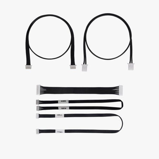 Bambu Lab AMS cable pack 5-in-1 with multiple connectors for 3D printer accessory compatibility, part of Bambu Lab AMS parts.