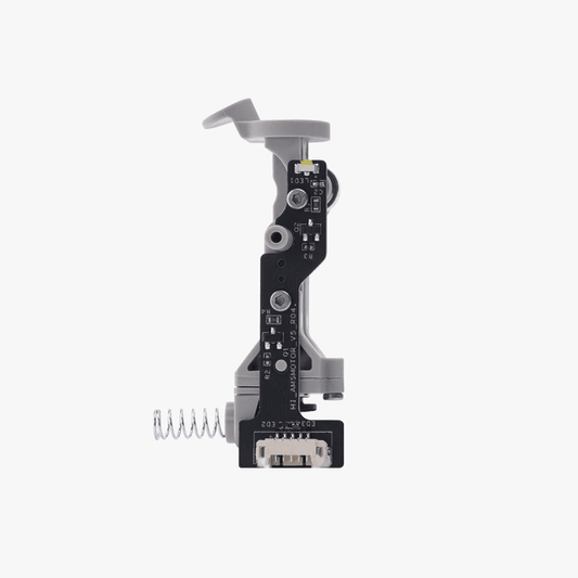 Bambu Lab AMS Feeding Funnel for 3D printer filament loading, black plastic AMS parts for Bambu Lab printers.