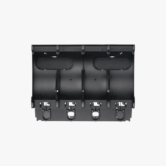 Bambu Lab AMS Main Frame V3 for 3D printers, showcasing the durable black frame with mounting points and structural components.