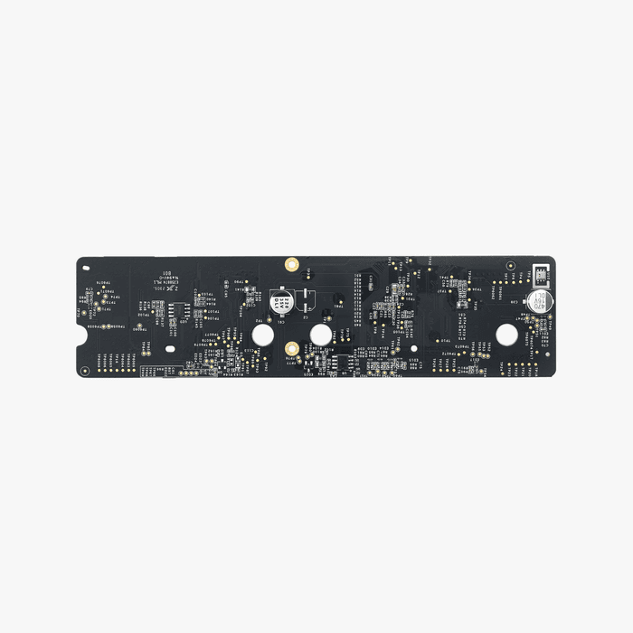 Bambu Lab AMS Mainboard V2 for 3D printers, showcasing the Bambu Lab AMS parts component in a clean, detailed view.