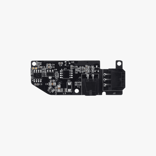 Bambu Lab AMS Parts filament buffer connection board for 3D printer filament management and connectivity.