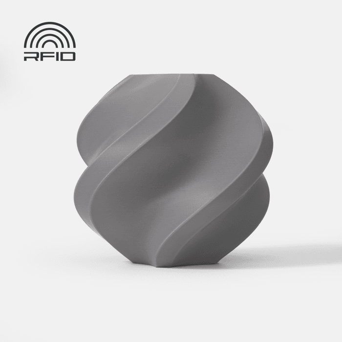 Bambu ASA - Gray 3D-printed color sample