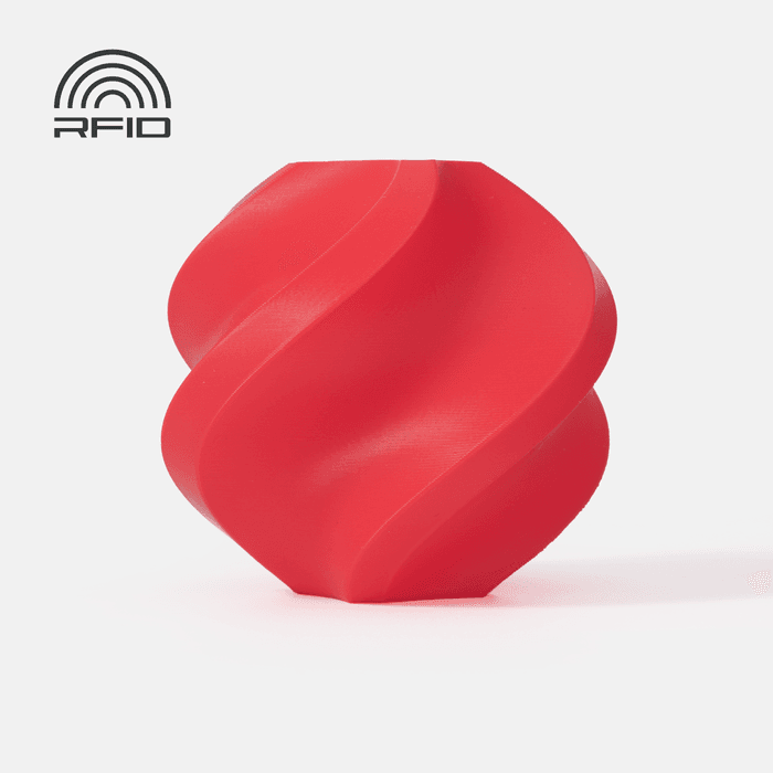 Bambu ASA - Red 3D-printed color sample