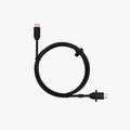 Bambu Lab Bambu USB-C Cable A1, black cable with USB-C connector for data transfer and charging.