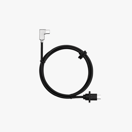 Bambu Lab Bambu USB-C Cable A1 Mini, durable black cable with USB-C connector for charging and data transfer.