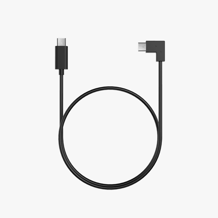 Bambu Lab Bambu USB-C Cable X1 showing a black USB-C cable with reinforced connectors for durable data transfer and charging.