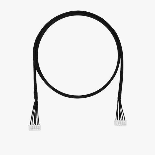 Bambu Lab heat bed signal cable, a durable black cable for 3D printer heat bed connections, designed for reliable performance