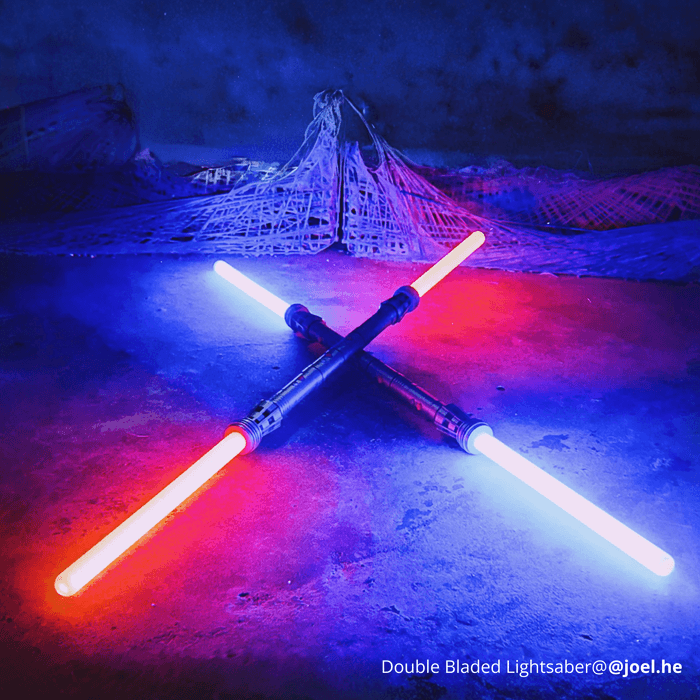 Bambu Lab Light Staff with Sound Effects Kit components, featuring a sleek bamboo design and sound effect accessories.