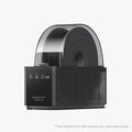 Bambu Lab AMS HT automatic material system with multiple filament spools and control interface for 3D printing.