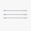 Set of three Bambu Lab ceramic heaters for hotend X1C 3D printer, designed for precise temperature control and reliable operation.