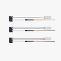 Bambu Lab P1 Series ceramic heater and hotend thermistor set with three pieces for 3D printer hotends and extruders.