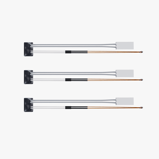 Bambu Lab P1 Series ceramic heater and hotend thermistor set with three pieces for 3D printer hotends and extruders.