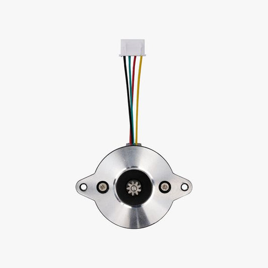 Bambu Lab Extruder Motor X1/P1 for hotends and extruders, close-up view of the black metal component with wiring.