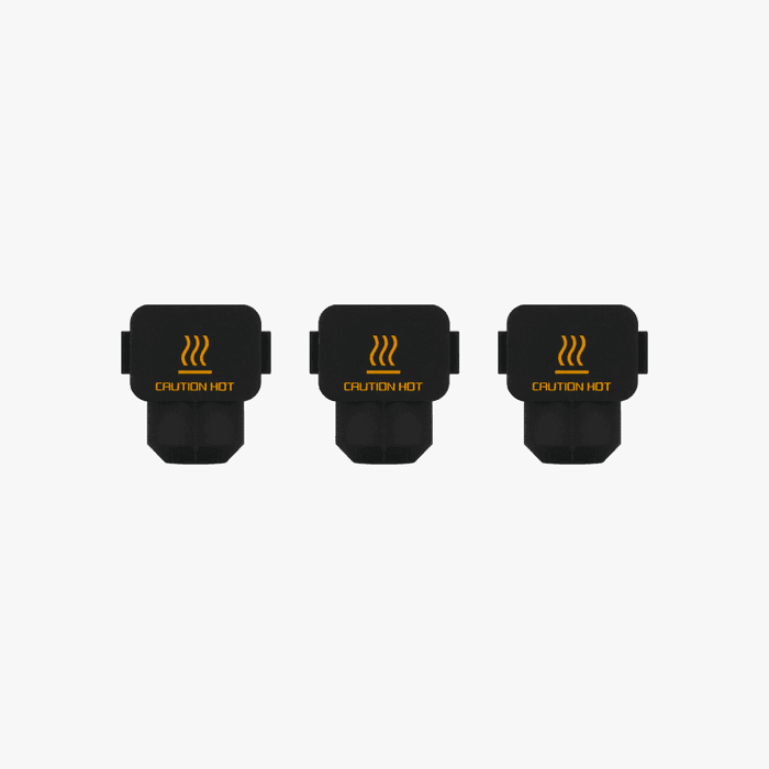 Bambu Lab Hotend Silicone Sock for A1 Series 3D printer, heat-resistant sleeve covering the hotend for safety and insulation.