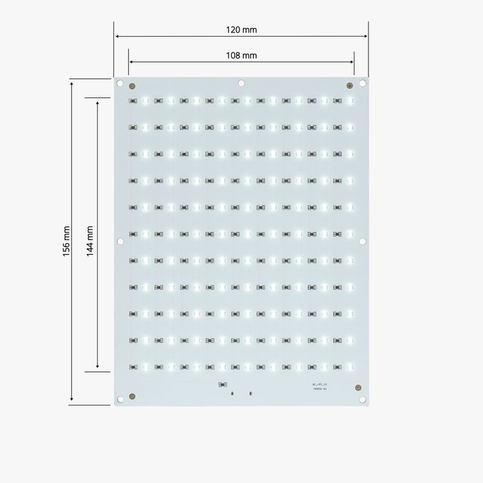 Bambu Lab Bambu Backlight Board, a sleek electronic component with illuminated backlighting for 3D printer upgrades.