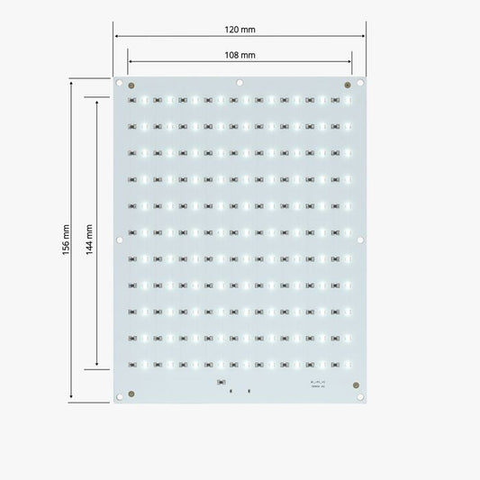 Bambu Lab Bambu Backlight Board, a sleek electronic component with illuminated backlighting for 3D printer upgrades.