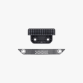 Bambu Lab Heatbed Nozzle Wiper A1 Mini for 3D printers, black silicone cleaning tool with Bambu Lab branding.