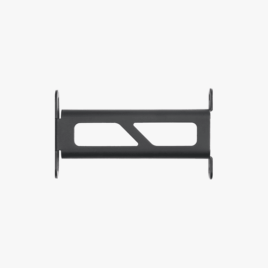 Bambu Lab spool holder X1/P1 for 3D printers, black plastic design with spool support and mounting features.
