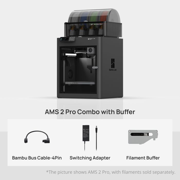 Bambu Lab P1S 3D printer from the P1 Series, featuring a sleek design and standard build, shown in a clean, modern setting.