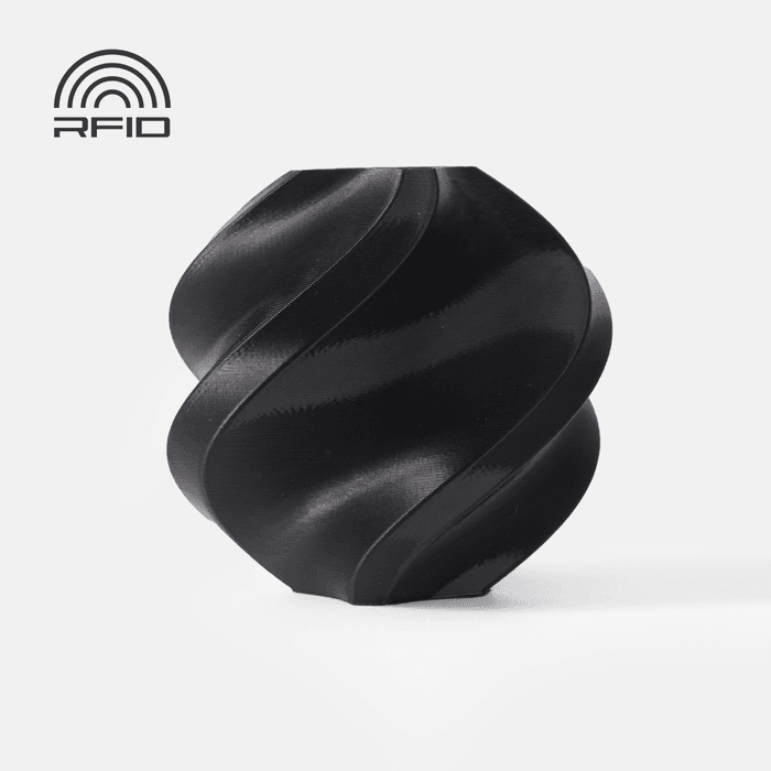 Bambu Lab PC Filament - Black 3D-printed color sample