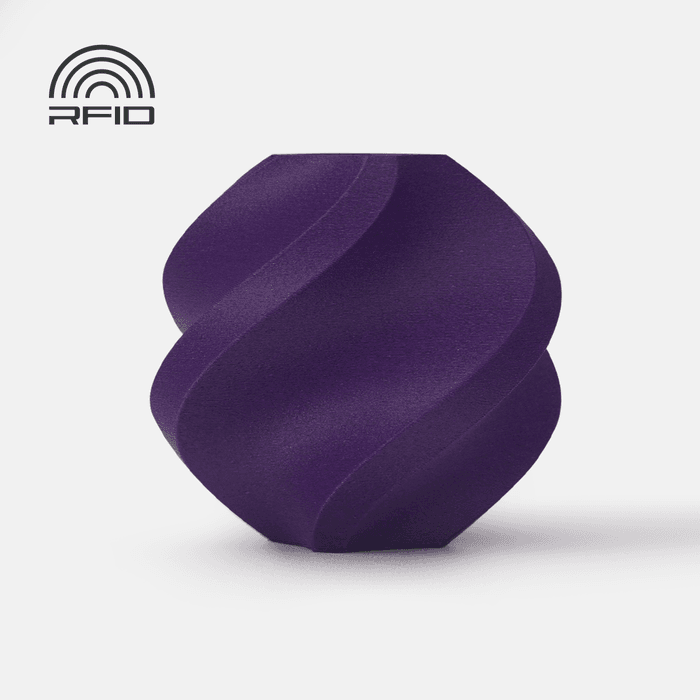 Bambu PETG-CF - Violet Purple 3D-printed color sample